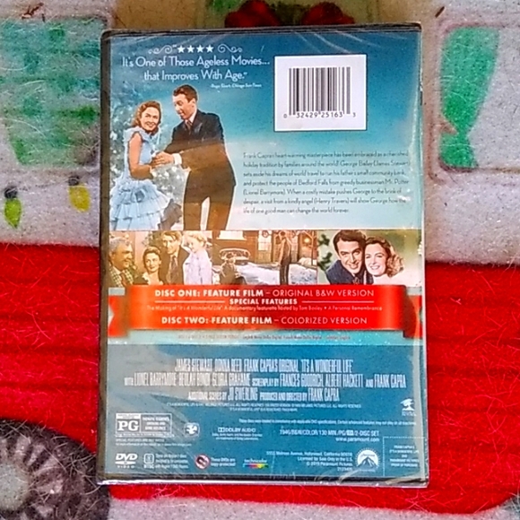 It's a Wonderful Life DVD 2 Disc Set New Never Opened. - Picture 2 of 4